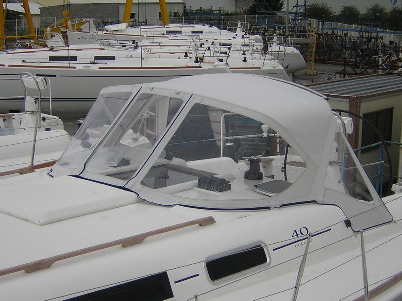 LARGE DECK HOOD 2 ARCHES DUFOUR DUFOUR 40 2003