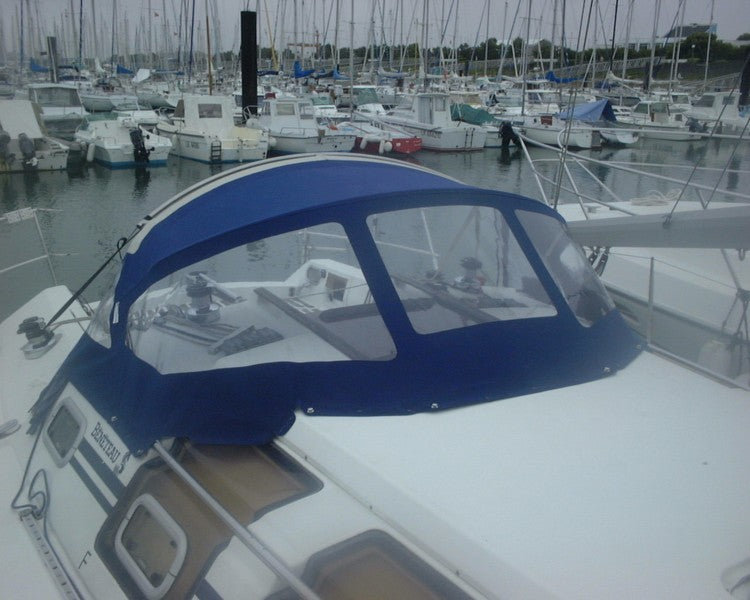 LARGE DECKHOUSE HOOD 2 ARCHES FIRST FIRST 35 S 5 1990