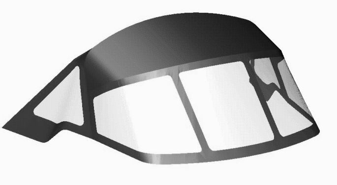LARGE 2 ARCHES DECK HOOD GIB SEA GIB SEA 392 1990