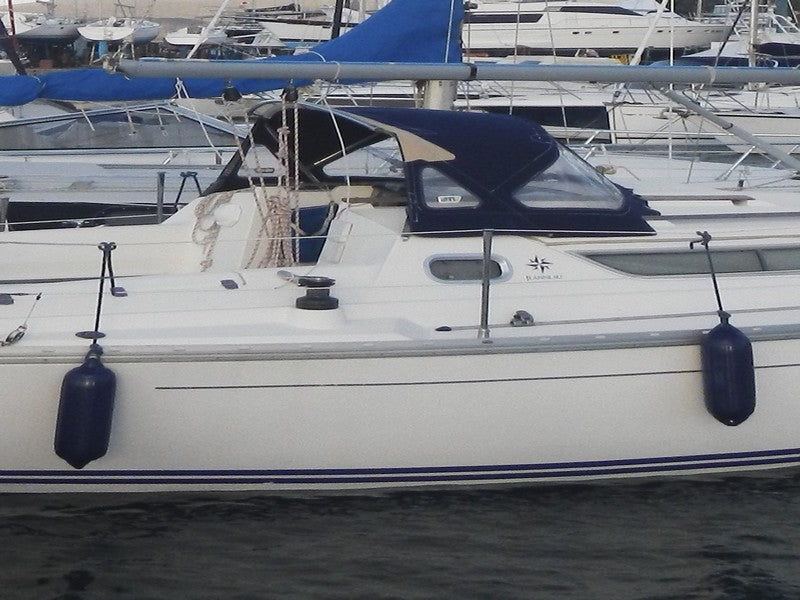 LARGE 2 ARCHES DECK HOOD SUN ODYSSEY SUN ODYSSEY 30 1992