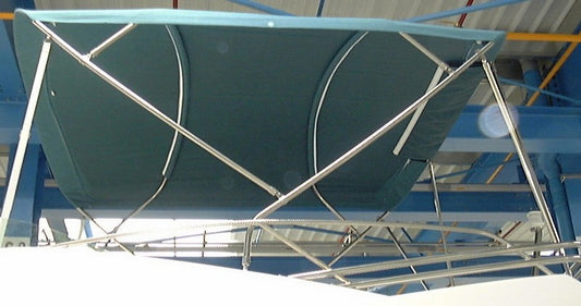 BIMINITOP INOX 4 arc. FLY. BR. PRESTIGE 32 2001