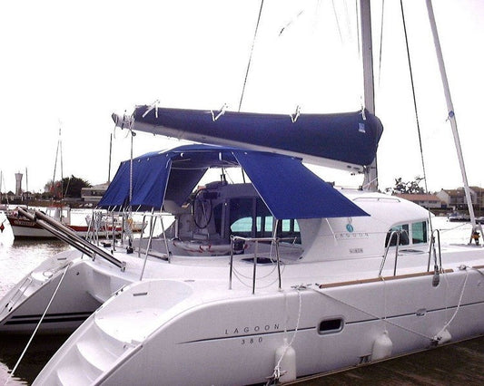 BIMINITOP FISSO INOX LAGOON LAGOON 380  1999