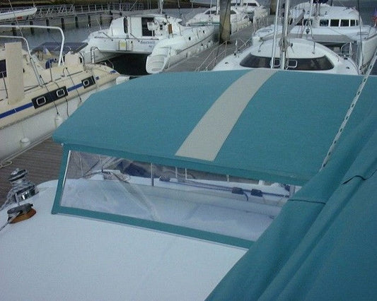BIMINITOP FISSO INOX LAGOON LAGOON 410  1997