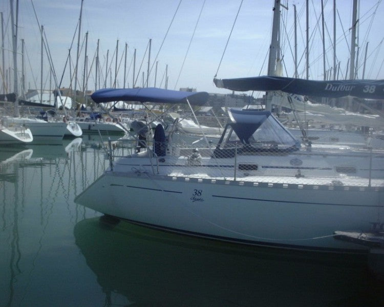 BIMINITOP LARGE 3 ARCHES DUFOUR DUFOUR 38 CLASSIC 1997