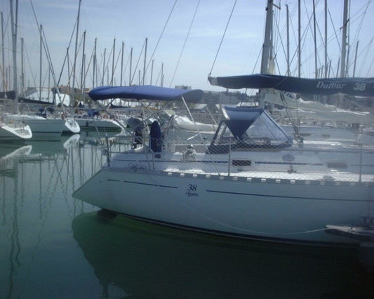 BIMINITOP LARGE 3 ARCHES DUFOUR DUFOUR 38 CLASSIC 1997