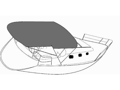 BIMINITOP LARGE 3 ARCHES OCEANIS OCEANIS 370 1989