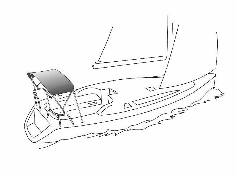 BIMINITOP SUR BALCON HANSE HANSE 315 2006