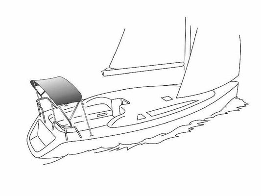 BIMINITOP SUR BALCON HANSE HANSE 315 2006