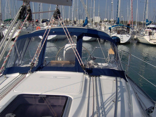 LARGE 2 ARCHES BAVARIA DECK HOOD BAVARIA 30 CRUISER 2005