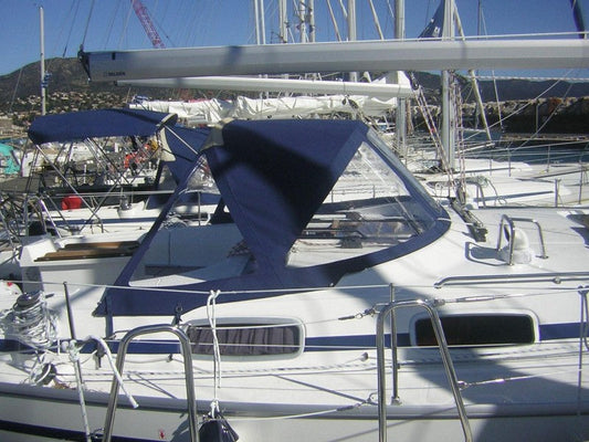 GRAND CAPOT DE PONT À 2 ARCHES BAVARIA BAVARIA 40 CRUISER 2008