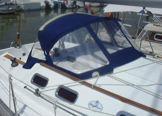 GRAND CAPOT DE PONT 2 ARCHES DUFOUR DUFOUR 32 CLASSIC 1995