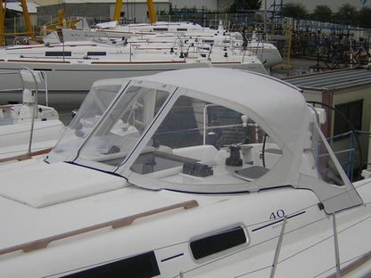 LARGE DECK HOOD 2 ARCHES DUFOUR DUFOUR 40 2003