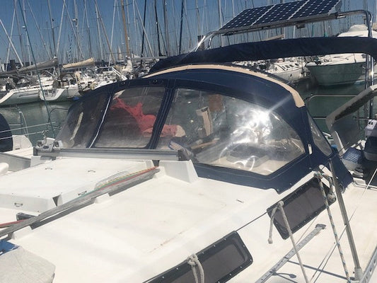 LARGE 2 ARCHES DECKHOOD GIB SEA GIB SEA 114 1982
