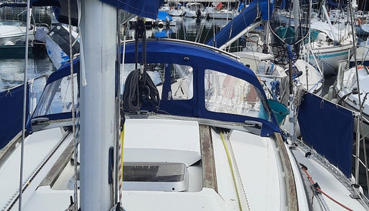 LARGE 2 ARCHES DECKHOOD GIB SEA GIB SEA 282 1987