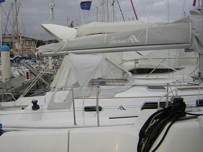 LARGE 2 ARCHES DECK HOOD HANSE HANSE 312 2004