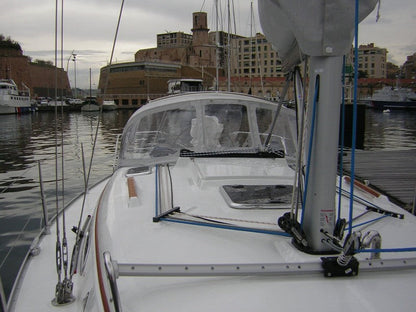 LARGE 2 ARCHES DECK HOOD HANSE HANSE 342 2004