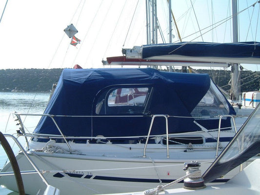POTEAU DE FERMETURE 2 ARCHES ACIER INOXYDABLE BAVARIA BAVARIA 36 2002