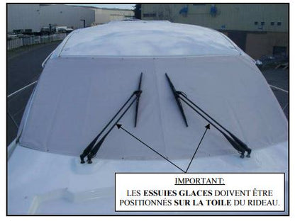 PROTECTION DE PARE-BRISE PRESTIGE PRESTIGE 38 S 2009