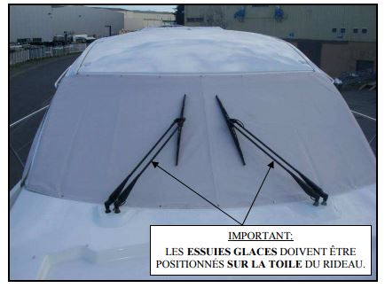 PROTECTION DE PARE-BRISE PRESTIGE PRESTIGE 38 S 2009