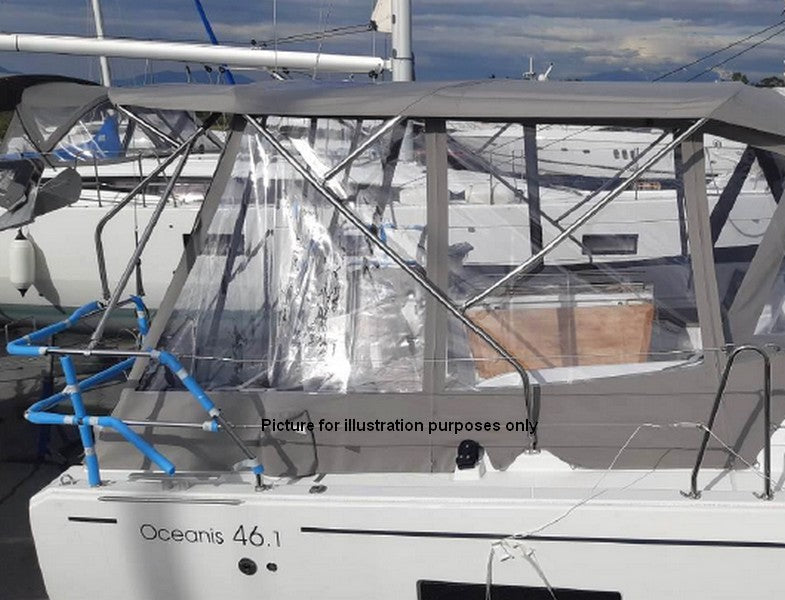 SIDE SHEETS OF BIMINITOP OCEANIS OCEANIS 46 1 SANS ARCHE 2018