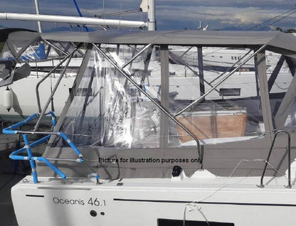 SIDE SHEETS OF BIMINITOP OCEANIS OCEANIS 46 1 SANS ARCHE 2018