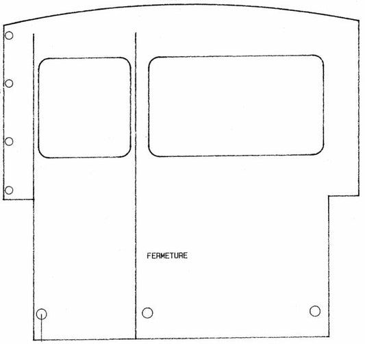 COUVERCLE LATÉRAL QUICKSILVER QUICKSILVER 530 TIMONIER 1998